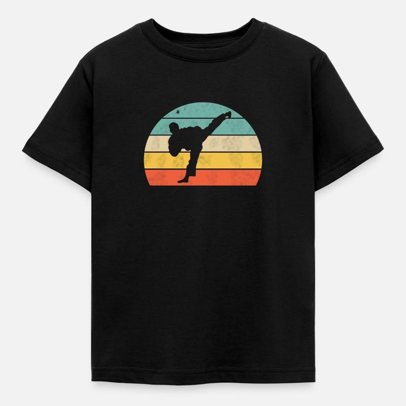 Karate - Kids' T-Shirt - black