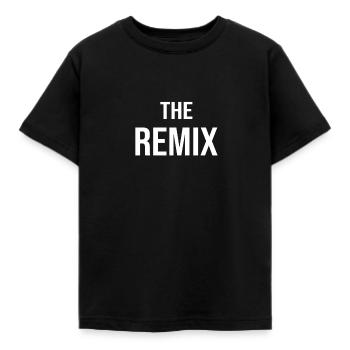 The Remix the Original Vater Sohn Partnerlook - Kinder T-Shirt - Schwarz - Vorne - AI Model Kid Female (0cm)