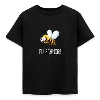Plush Morsel Low German Northern Germany gift - Kids' T-Shirt - black - Front - AI Model Kid Female (0cm)