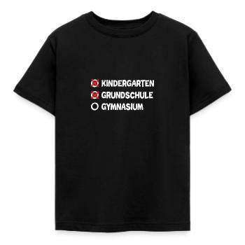 Grundschule Abschluss Gymnasium 5. Klasse Geschenk - Kinder T-Shirt - Schwarz - Vorne - AI Model Kid Female (0cm)