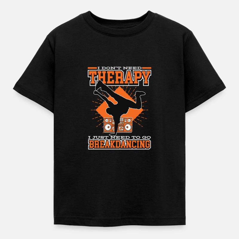 Idea regalo breakdance breakdance breakdance - Maglietta per bambini - nero