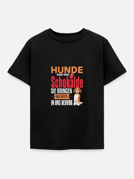 Cooler Hunde Haustier Spruch - Kinder T-Shirt - Schwarz