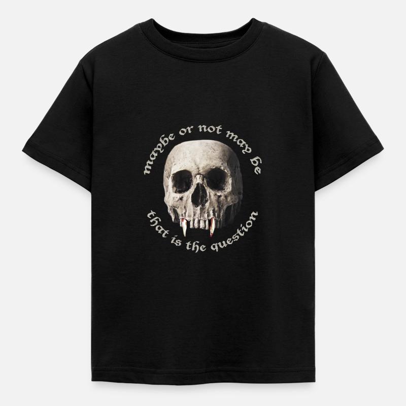Crâne De Vampire - Crâne De Vampire - T-shirt Enfant - noir