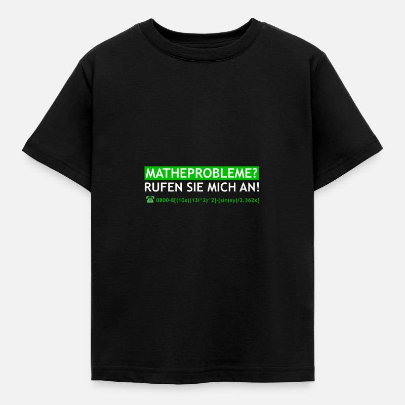 Math Math Math Teacher Algebra Gift - Kids' T-Shirt - black