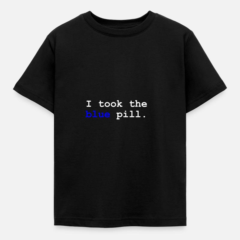 Nerd Geek nerdig Geschenk Geschenkidee Matrix - Kinder T-Shirt - Schwarz