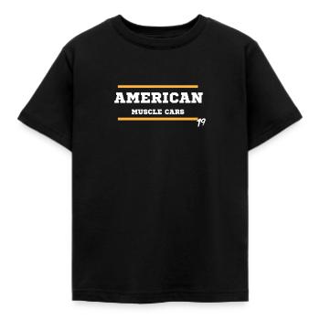 Muscle Cars américains - T-shirt Enfant - noir - Devant - AI Model Kid Female (0cm)