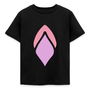 colorful - Kids' T-Shirt - black - Front - AI Model Kid Female (0cm)