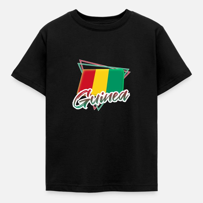 Guinée - T-shirt Enfant - noir