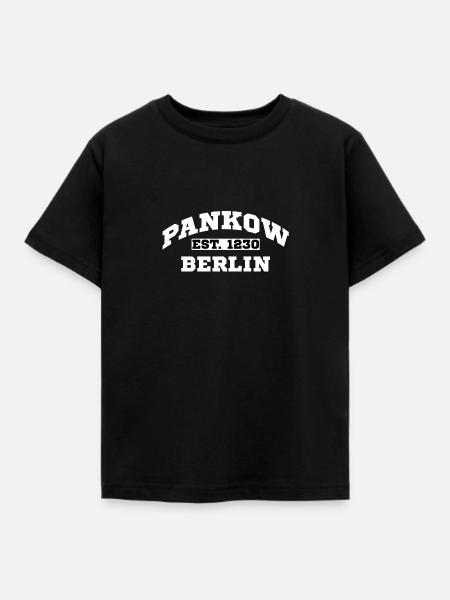 Pankow - Kinder T-Shirt - Schwarz