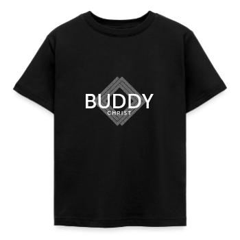 Buddy Christ - Kids' T-Shirt - black - Front - AI Model Kid Female (0cm)