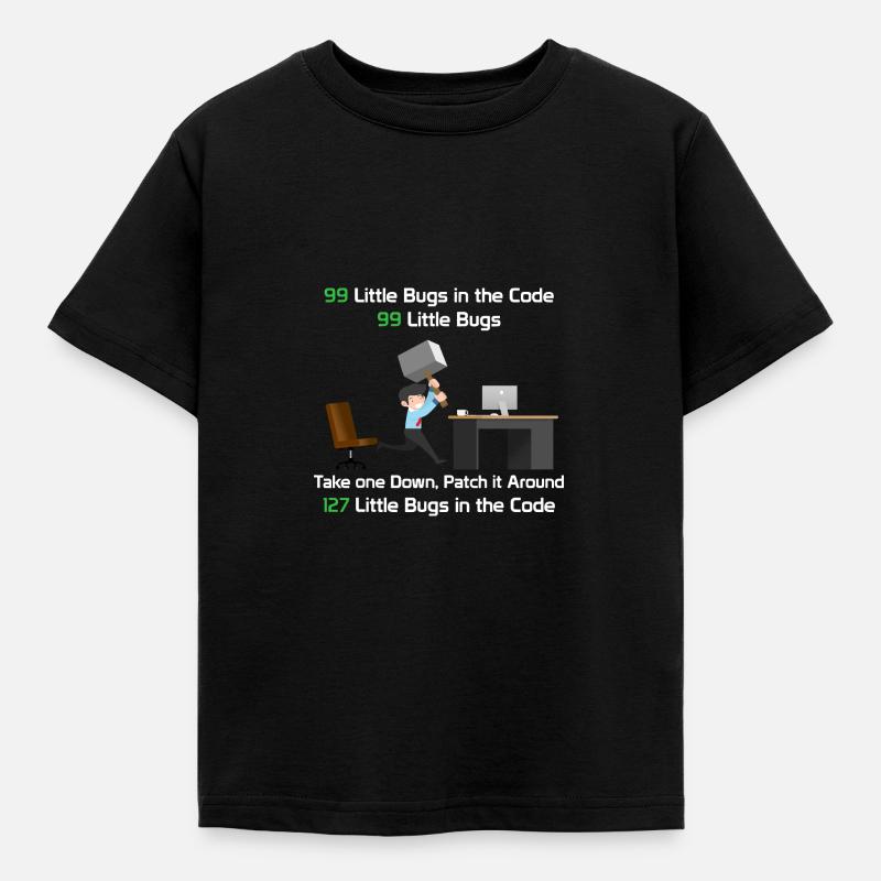 Programmeurs - T-shirt Enfant - noir