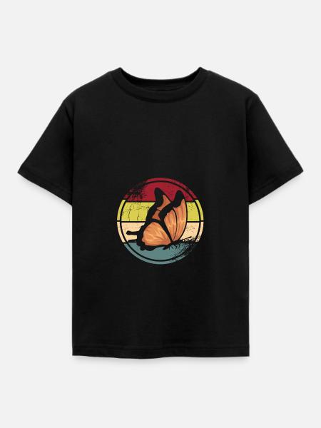 Insekten - Kinder T-Shirt - Schwarz