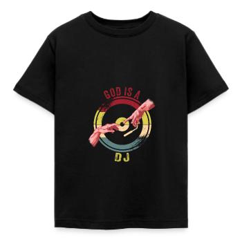 Fête - T-shirt Enfant - noir - Devant - AI Model Kid Female (0cm)