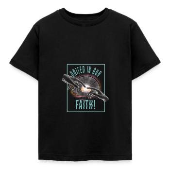 Fête - T-shirt Enfant - noir - Devant - AI Model Kid Female (0cm)