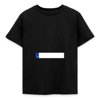 Nummernschild Blanko Individuell Geschenk Idee - Kinder T-Shirt - Schwarz - Vorne - AI Model Kid Female (0cm)