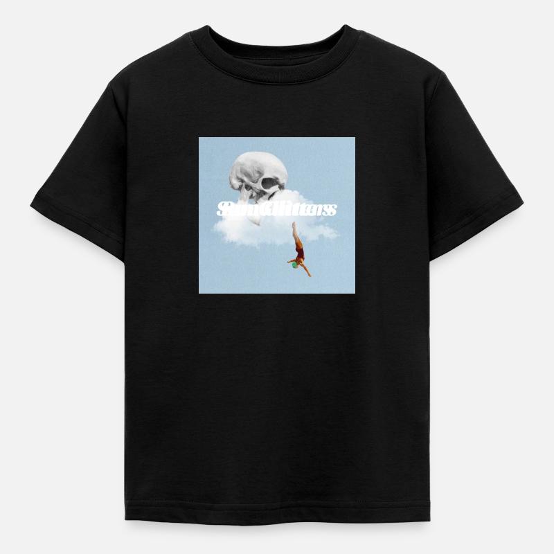 FREEFALL - Kinder T-Shirt - Schwarz