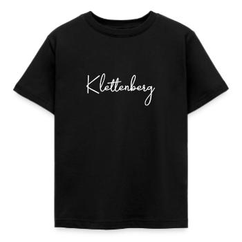 Köln Klettenberg - Kinder T-Shirt - Schwarz - Vorne - AI Model Kid Female (0cm)
