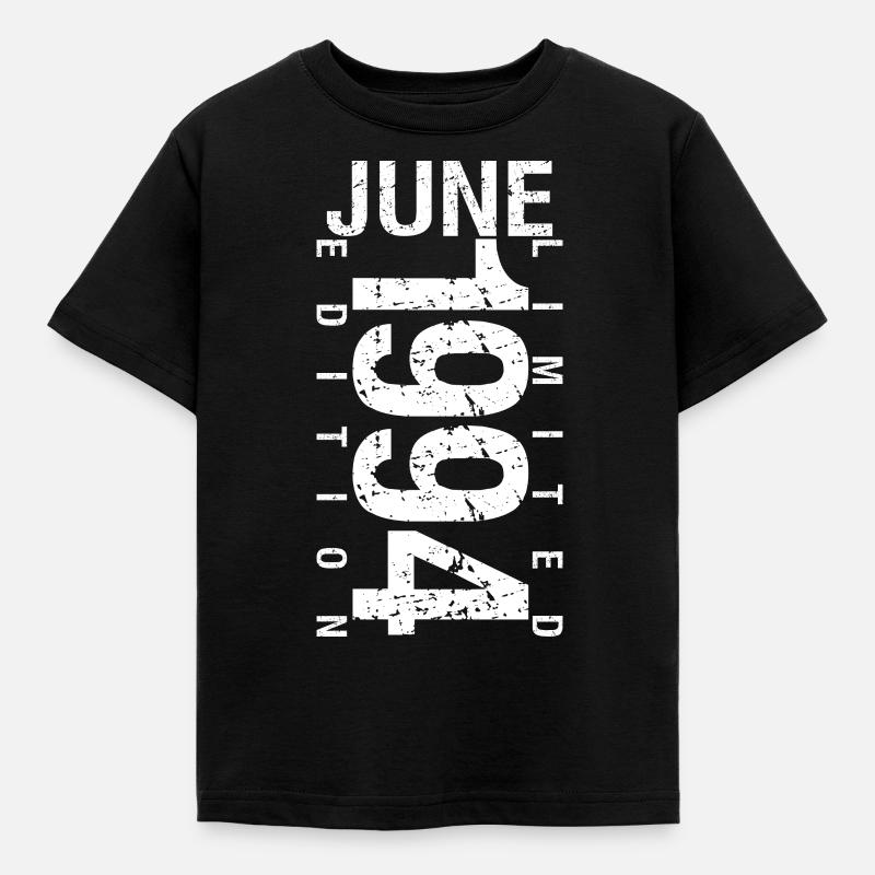 Juni 1994 Juni Geburtstagsgeschenk Juni 1994 - Kinder T-Shirt - Schwarz