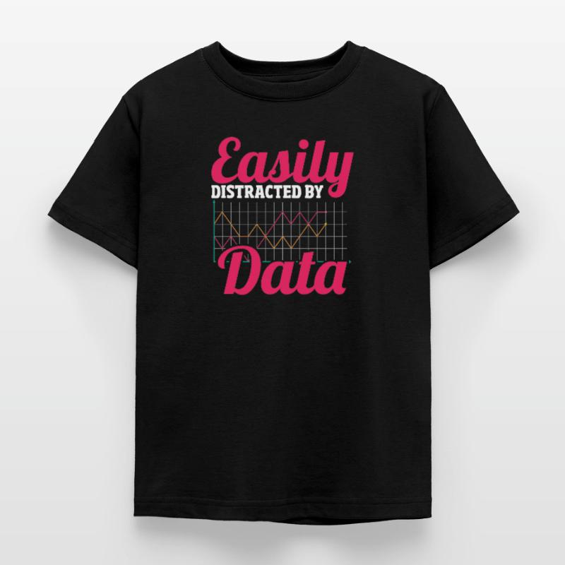 Data Entry Analyst Data Engineer Data Kids' T-Shirt