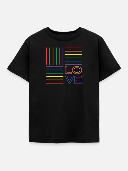 LGBT Pride - Kinder T-Shirt - Schwarz