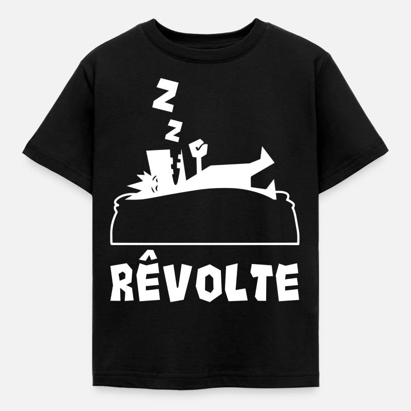 Rêvolte - T-shirt Enfant - noir