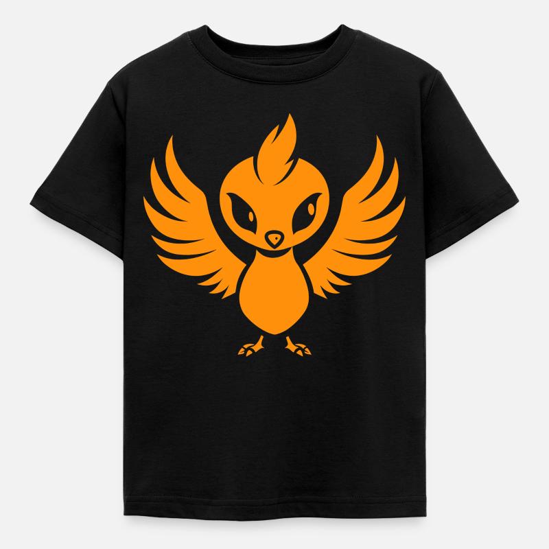 Phoenix - Kids' T-Shirt - black