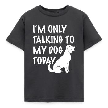 propriétaires de chiens - T-shirt Enfant - charbon - Devant - AI Model Kid Female (0cm)