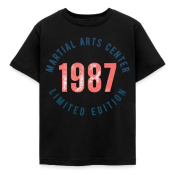 Martial Arts Center 1987 Limited Edition - Kinder T-Shirt - Schwarz - Vorne - AI Model Kid Female (0cm)