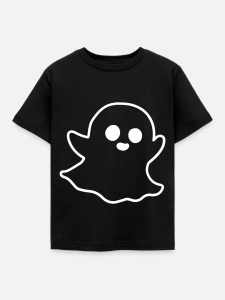 Geist - Kinder T-Shirt - Schwarz
