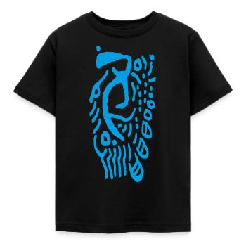 Viking Tribal - T-shirt Enfant - noir - Devant - AI Model Kid Female (0cm)