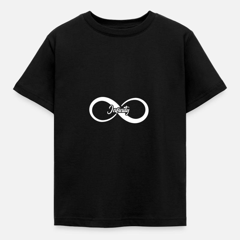 Infinity - Kids' T-Shirt - black