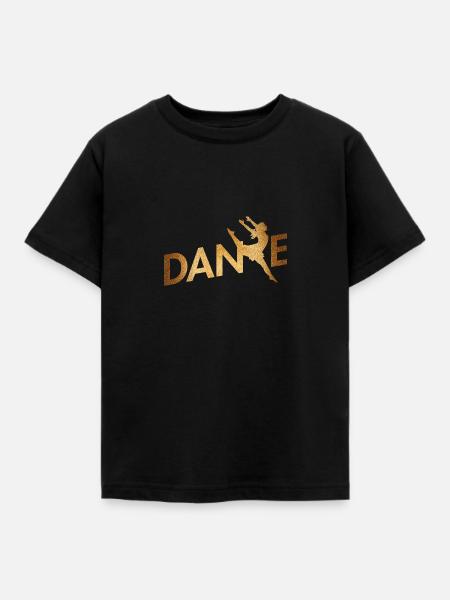 Tanzen - Kinder T-Shirt - Schwarz