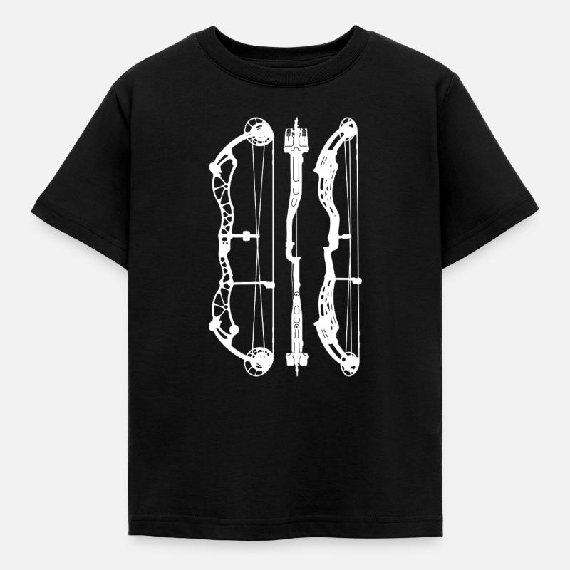 BowtechRekinong_PlansW - Kinder T-Shirt - Schwarz