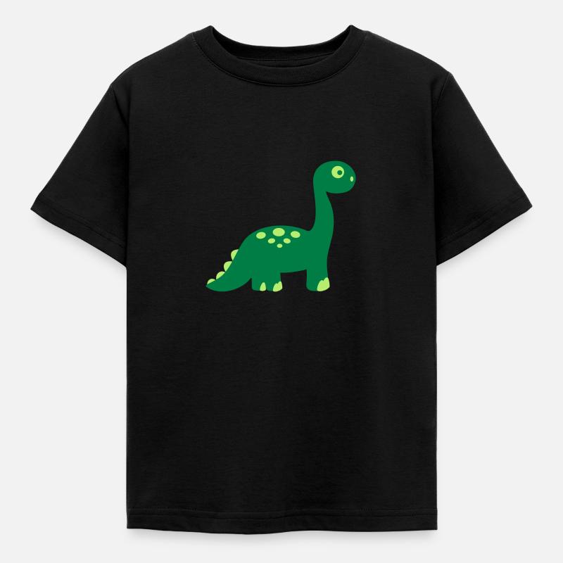 Dinosaurier - Kinder T-Shirt - Schwarz