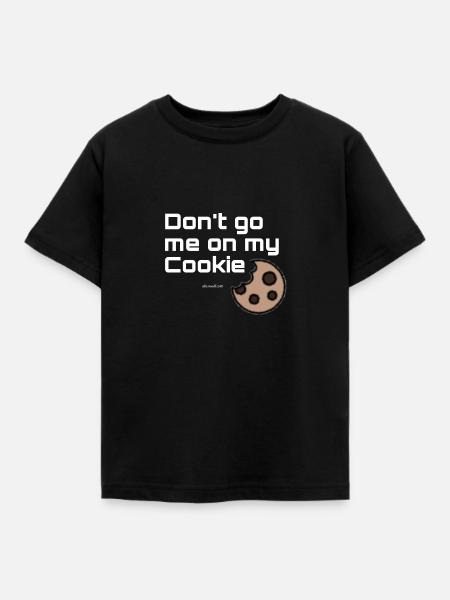 Cookie - Kinder T-Shirt - Schwarz