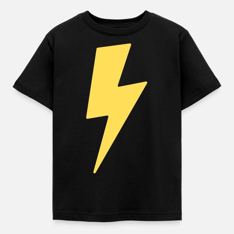 Éclair - T-shirt Enfant - noir