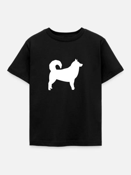 Alaskan Malamute - Kinder T-Shirt - Schwarz