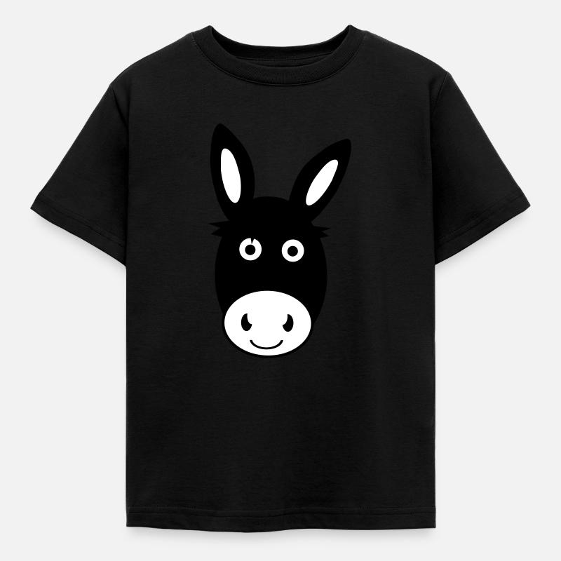 Âne - T-shirt Enfant - noir