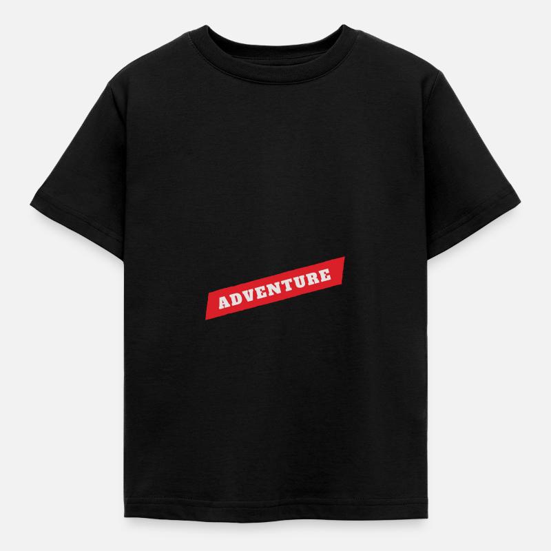 Aventure - T-shirt Enfant - noir