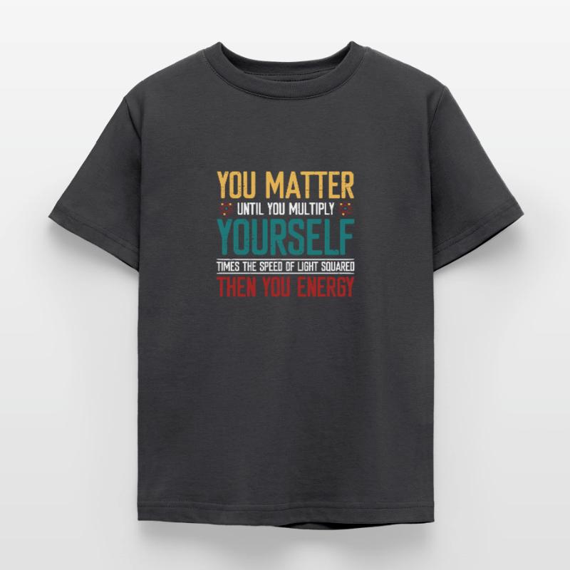 Quantum Physics Physicist Physics Professor Molecule Kids' T-Shirt