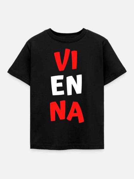 Vienne - T-shirt Enfant - noir