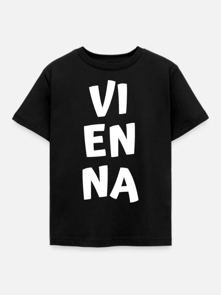 Vienne - T-shirt Enfant - noir