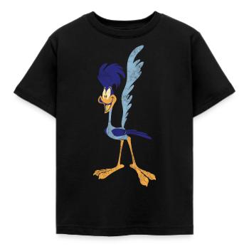 Looney Tunes Road Runner Vintage - Kinder T-Shirt - Schwarz - Vorne - AI Model Kid Female (0cm)
