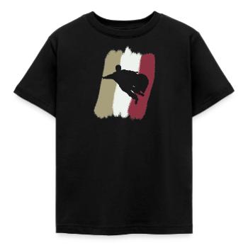 Wingsuit Fliegen Unfall - Kinder T-Shirt - Schwarz - Vorne - AI Model Kid Female (0cm)