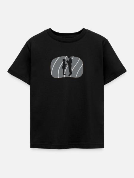 Grundschullehrer Schule - Kinder T-Shirt - Schwarz
