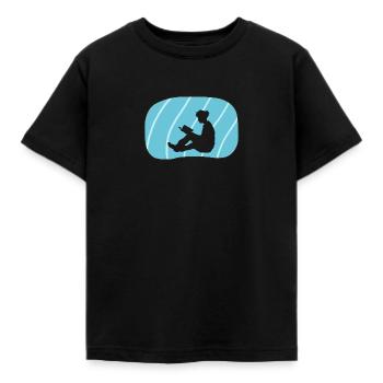 Lesen Leseratte - Kinder T-Shirt - Schwarz - Vorne - AI Model Kid Female (0cm)