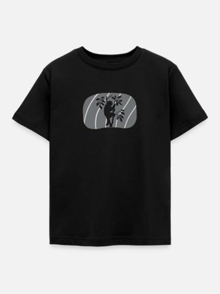 Faul Faultier Rest - Kinder T-Shirt - Schwarz
