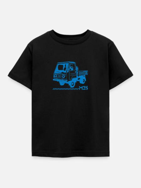 Multicar M25 Neu - Kinder T-Shirt - Schwarz