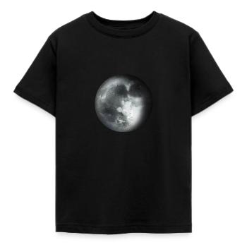 Moon - Kinder T-Shirt - Schwarz - Vorne - AI Model Kid Female (0cm)