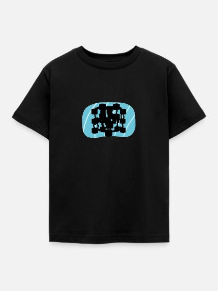Kryptowährung Bitcoin Bitcoin - Kinder T-Shirt - Schwarz